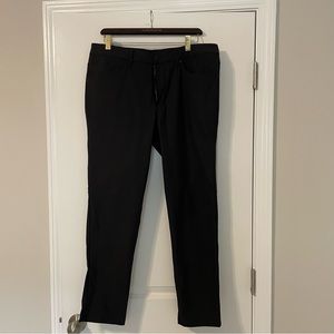 Black Lululemon ABC pants. Never worn. Size 34x30.